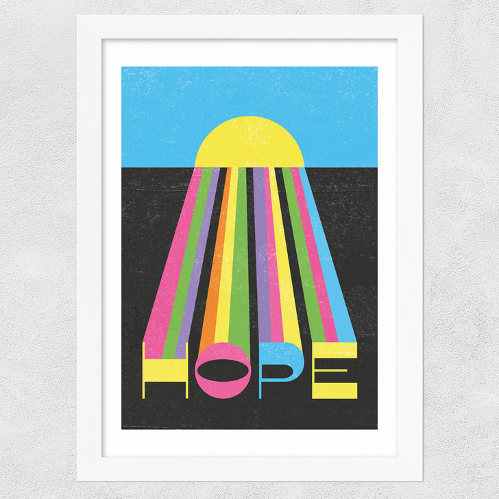 Hope Wide White Frame Hope Wide White Frame