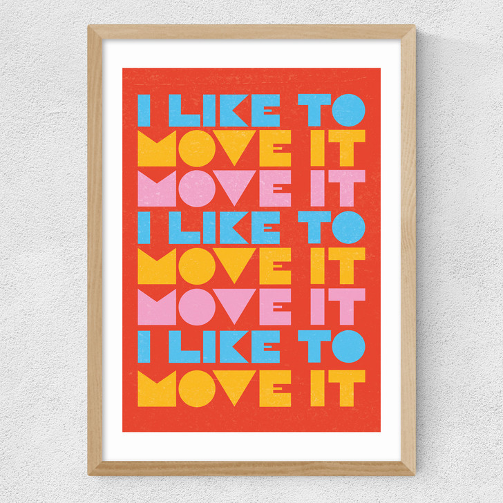 Move Medium Oak Frame Move Medium Oak Frame