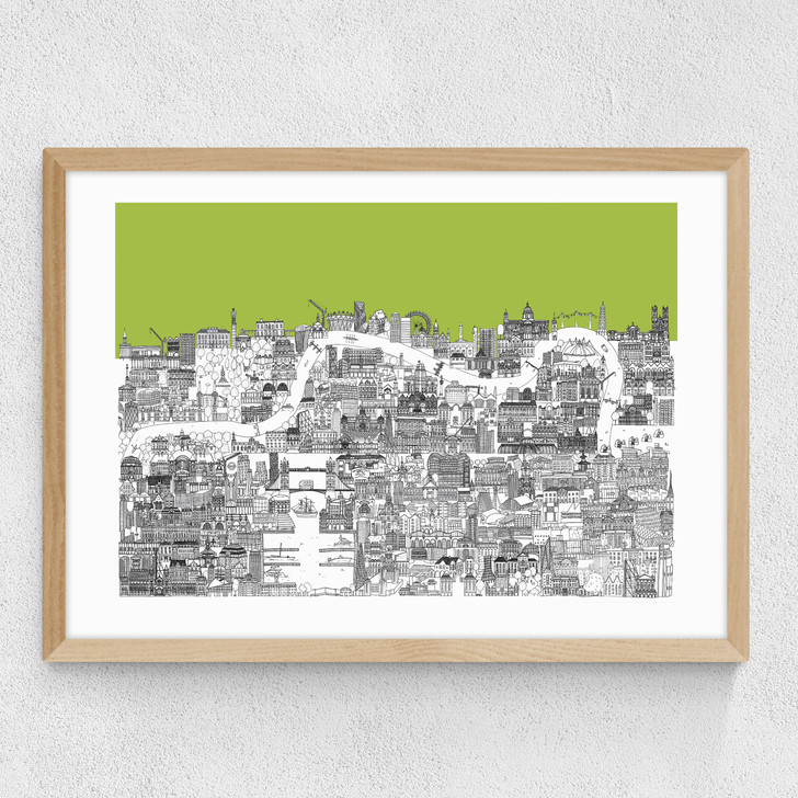 Home Medium Oak Frame
