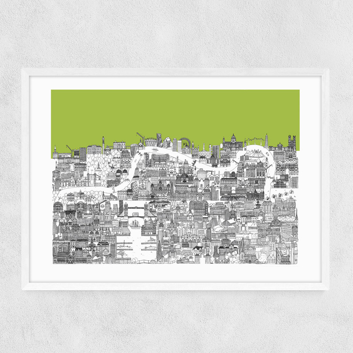 Home Narrow White Frame