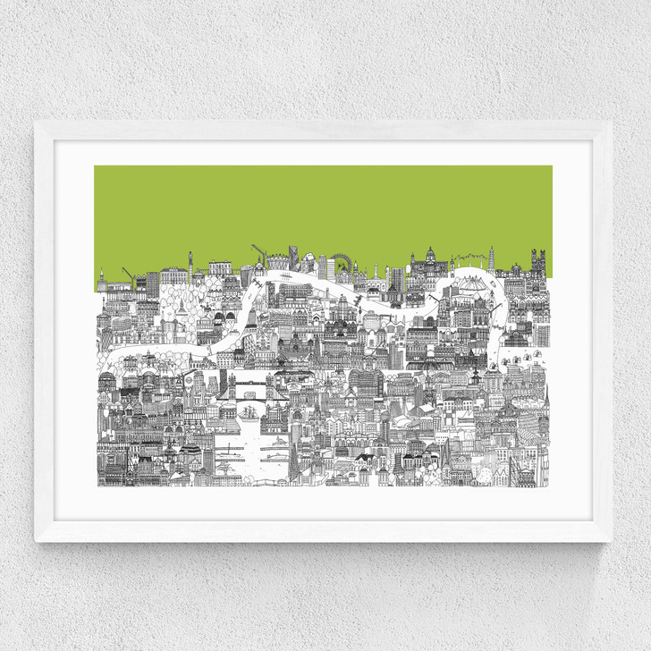 Home Medium White Frame