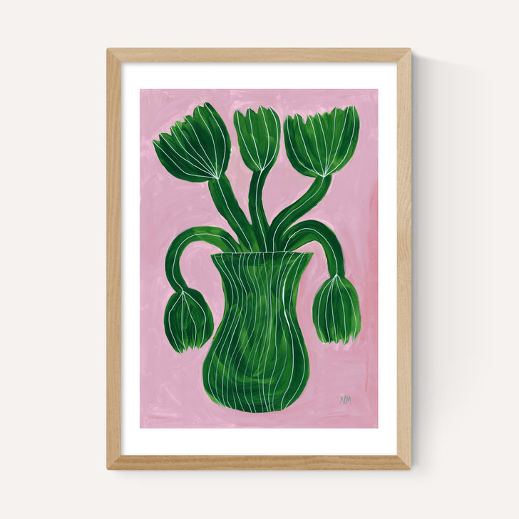 Green Flower Pot