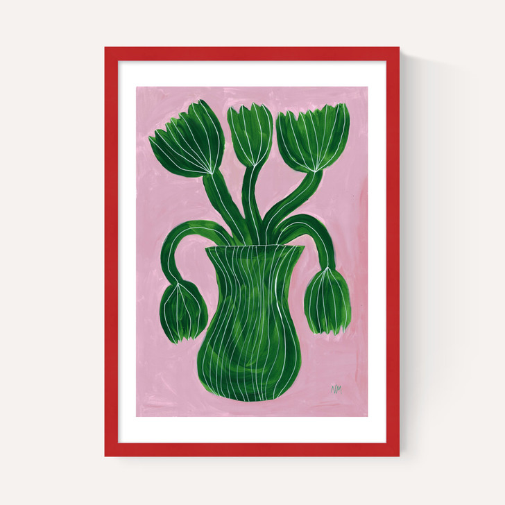 Green Flower Pot