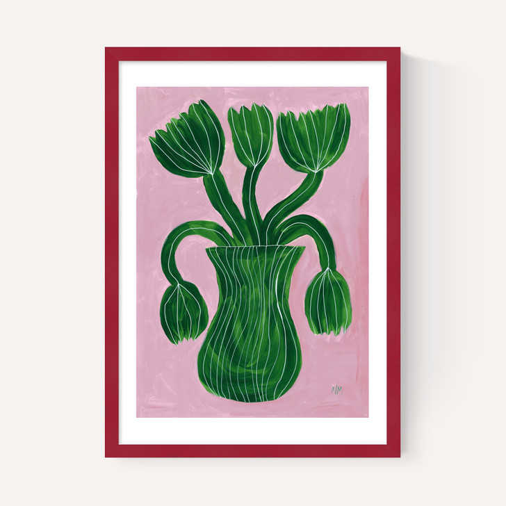 Green Flower Pot