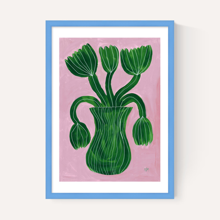 Green Flower Pot