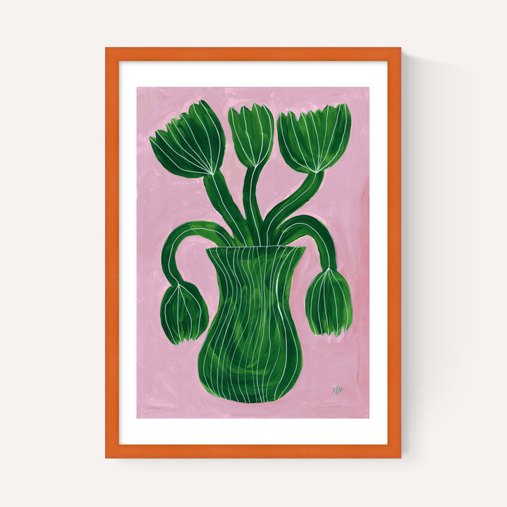 Green Flower Pot