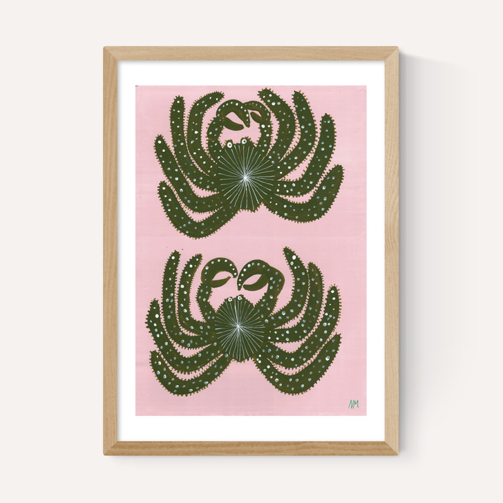 Two Green Crabs