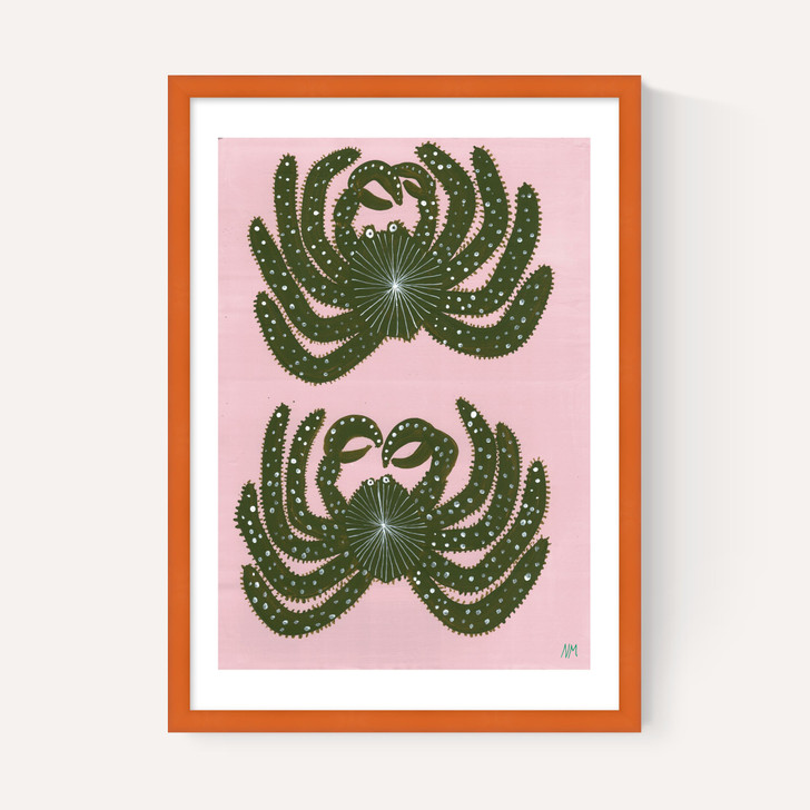 Two Green Crabs