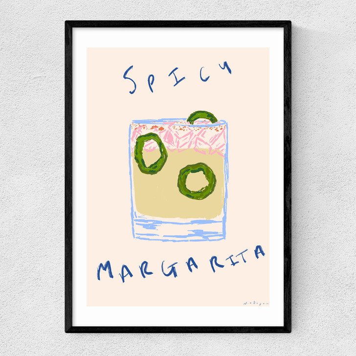 Spicy Margarita Narrow Black Frame