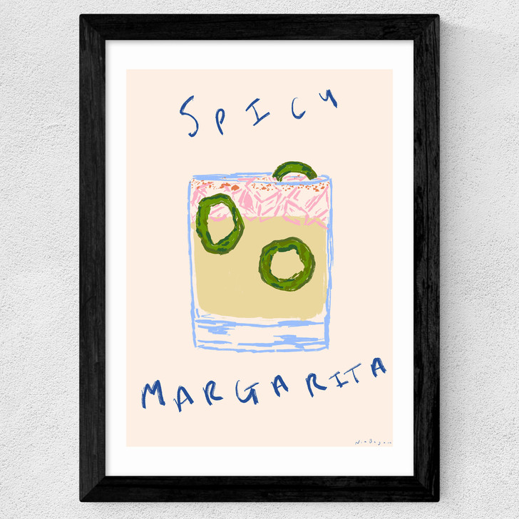 Spicy Margarita Wide Black Frame