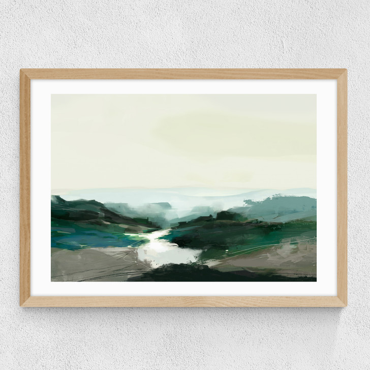 Highland View Medium Oak Frame Highland View Medium Oak Frame