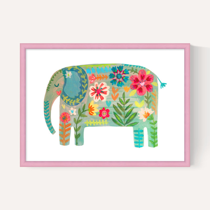 Floral Elephant