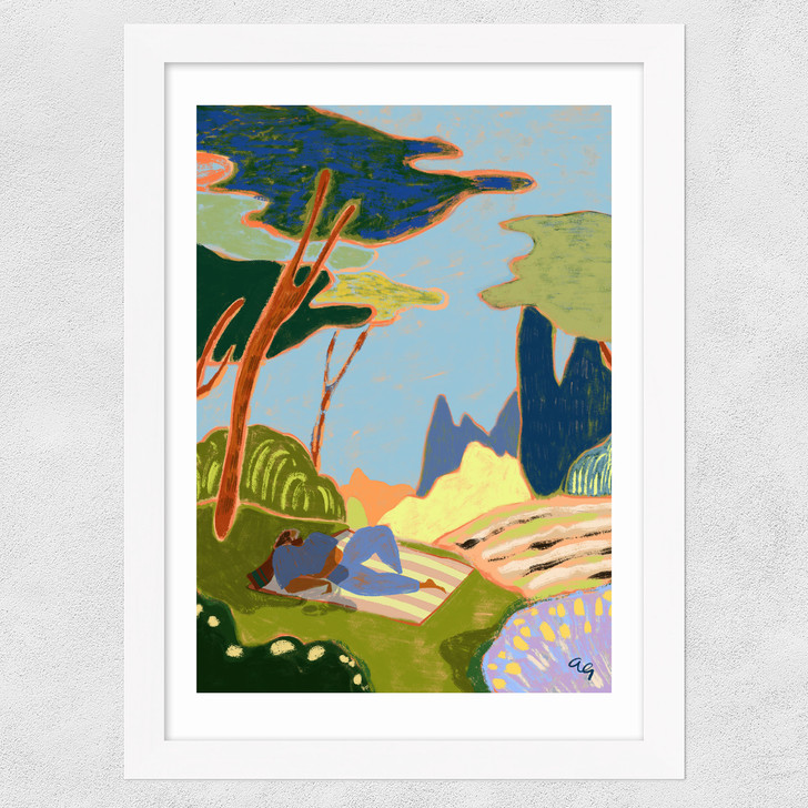 Forever Holiday Wide White Frame Forever Holiday Wide White Frame