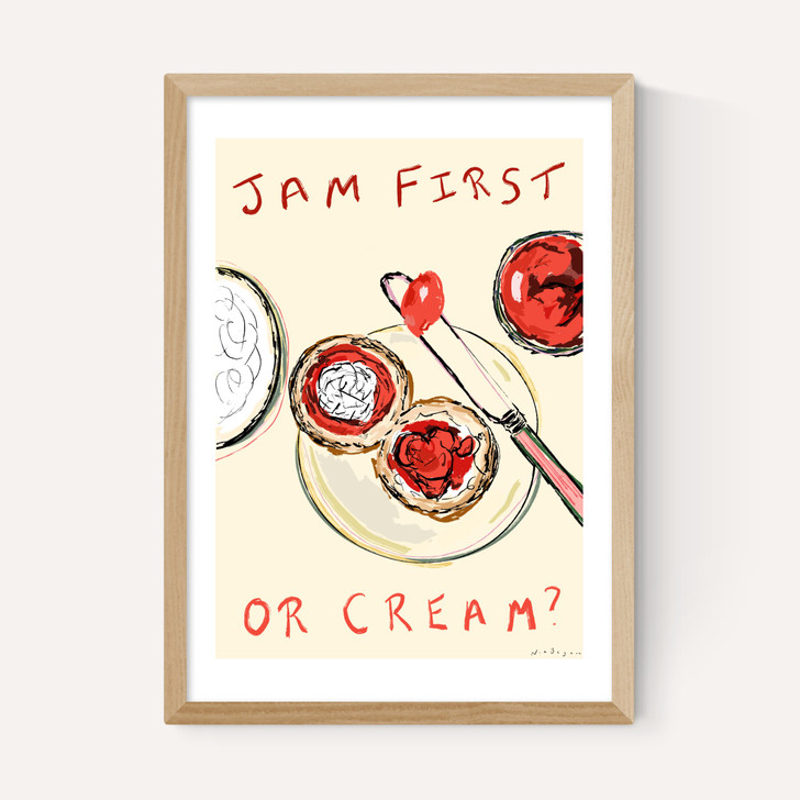Jam First or Cream?