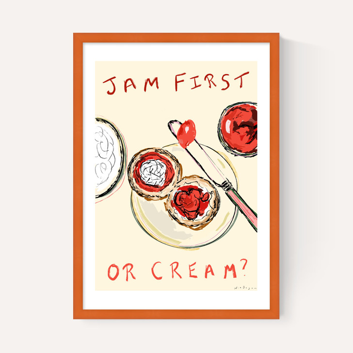 Jam First or Cream?