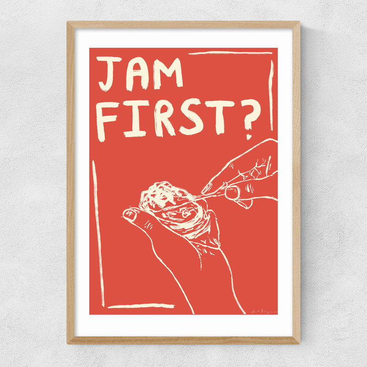 Jam Narrow Oak Frame