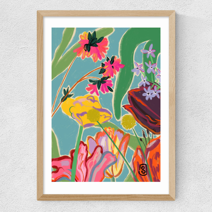 Colourful Flowers Meditation