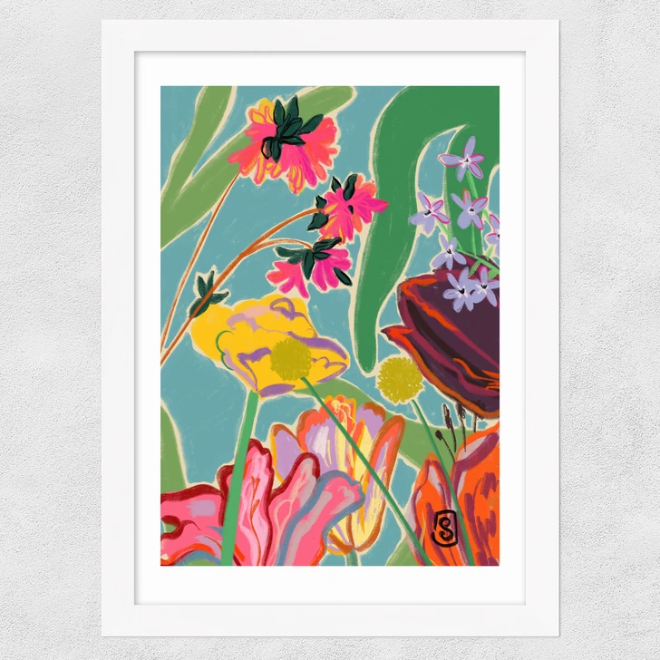 Colourful Flowers Meditation