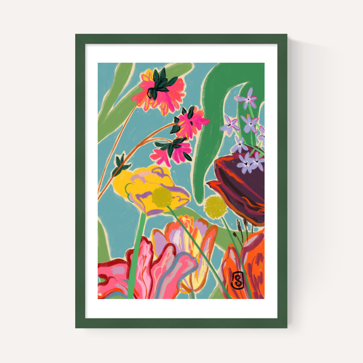 Colourful Flowers Meditation