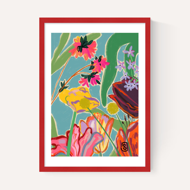 Colourful Flowers Meditation