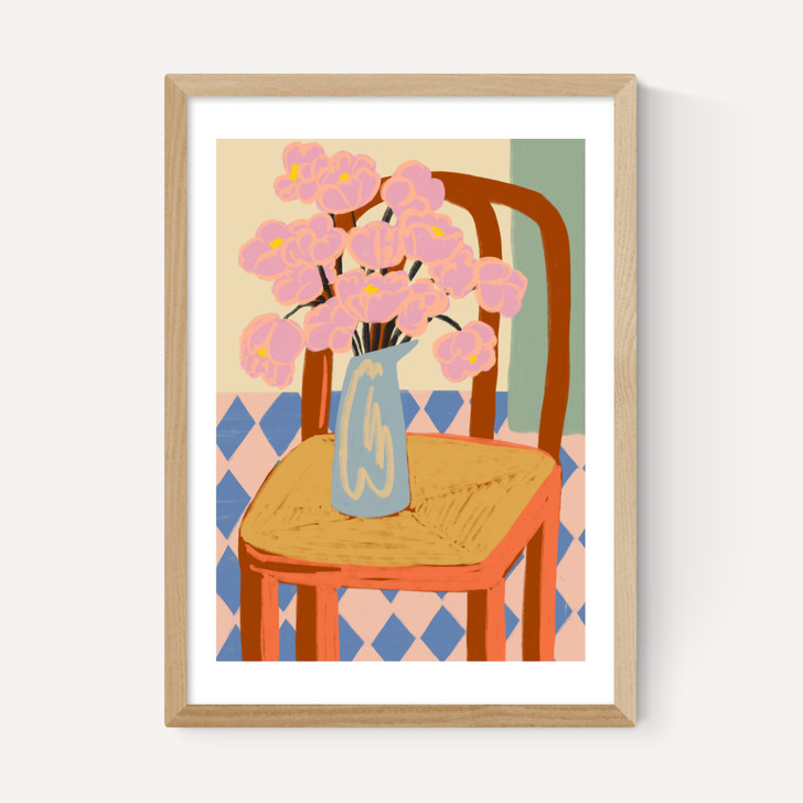 Flowers On A Chair