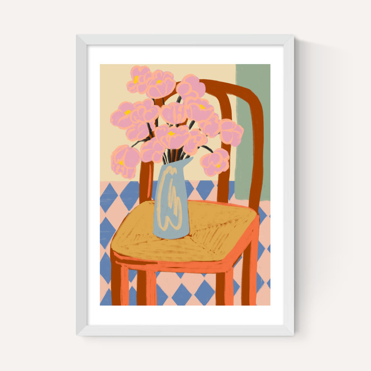 Flowers On A Chair
