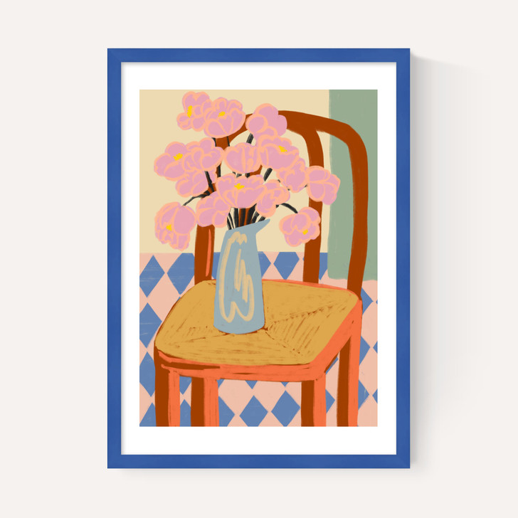 Flowers On A Chair