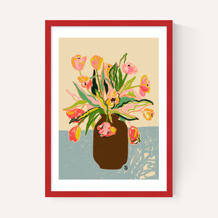 Tulips Vase