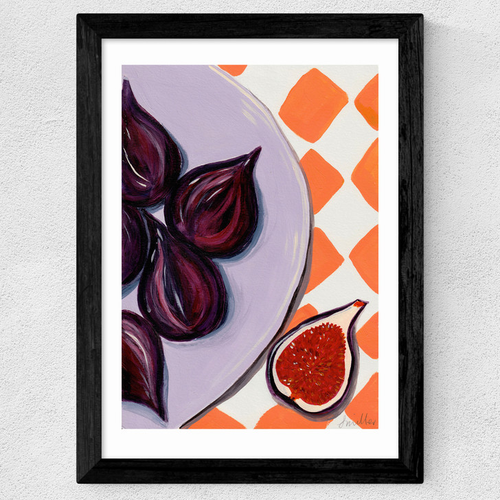 First of The Figs Wide Black Frame First of The Figs Wide Black Frame