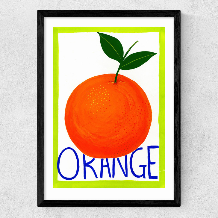 Large Orange Medium Black Frame Large Orange Medium Black Frame