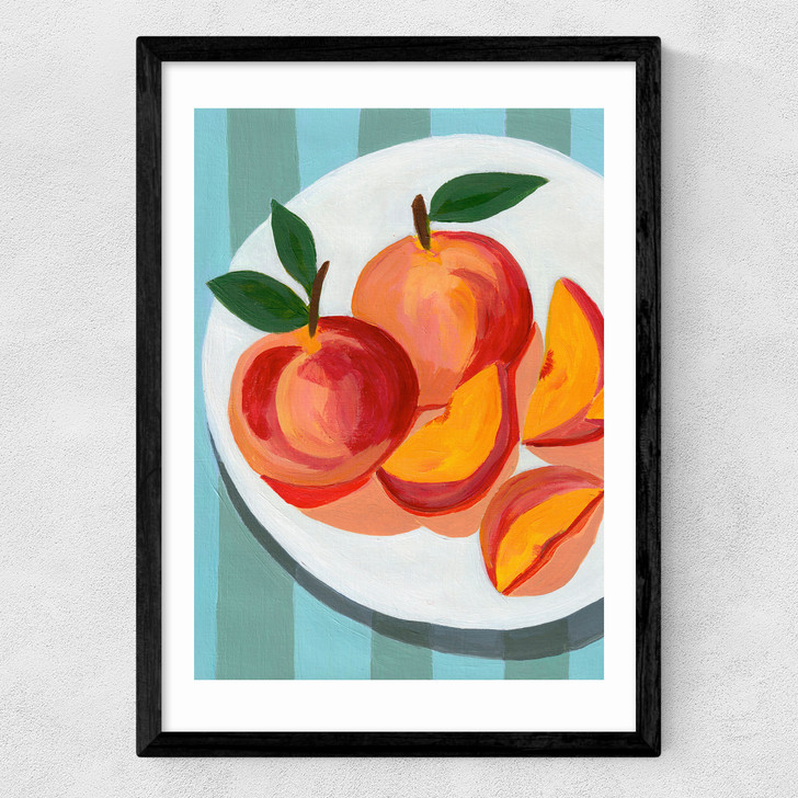 Perfect Peaches Medium Black Frame