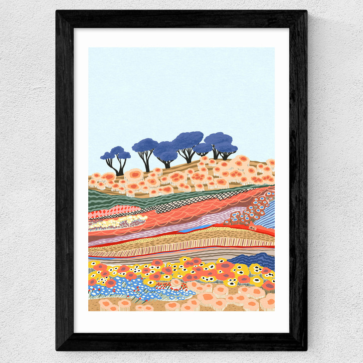 After The Snow Wide Black Frame After The Snow Wide Black Frame