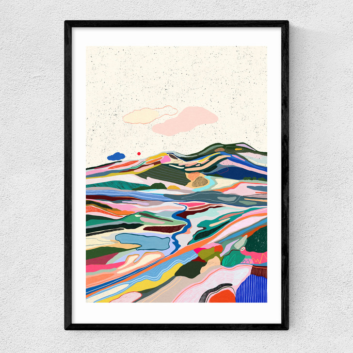 Black Dots In The Sky Narrow Black Frame Black Dots In The Sky Narrow Black Frame