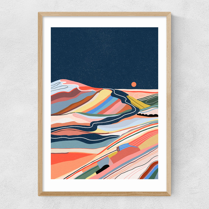 Moonstone Narrow Oak Frame Moonstone Narrow Oak Frame