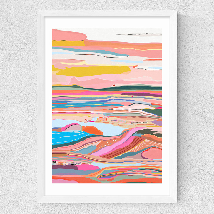 Serenade Medium White Frame