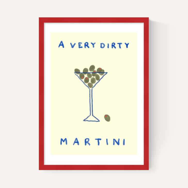 A Very Dirty Martini