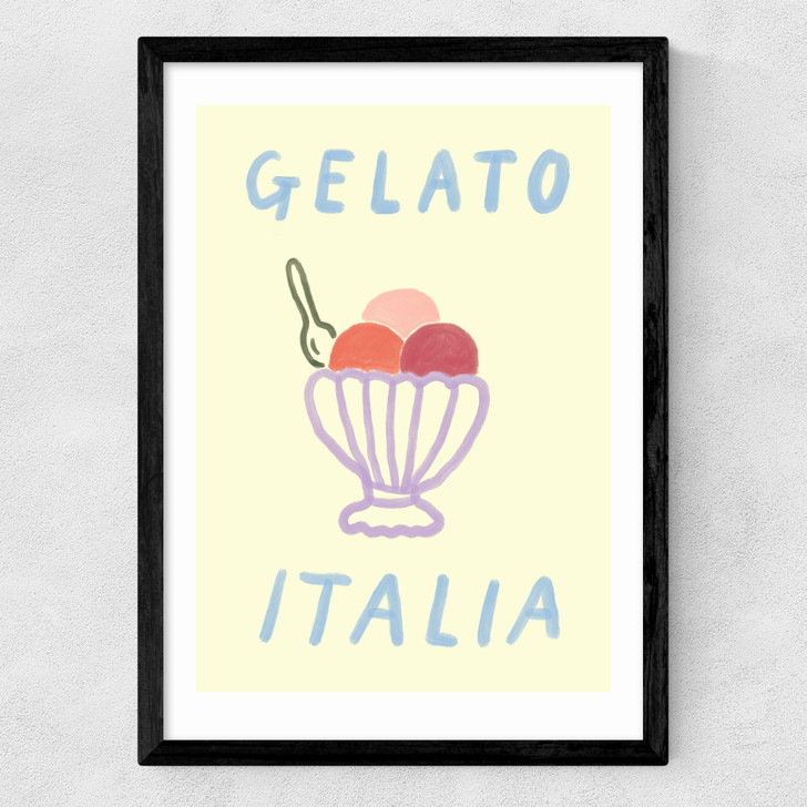 Gelato Italia Medium Black Frame
