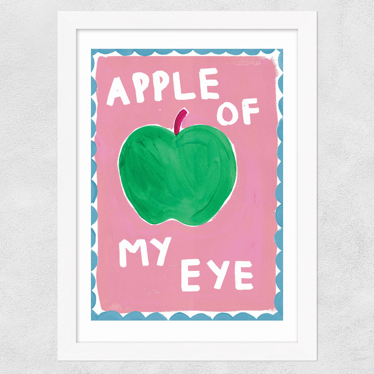 Apple of My Eye Wide White Frame Apple of My Eye Wide White Frame
