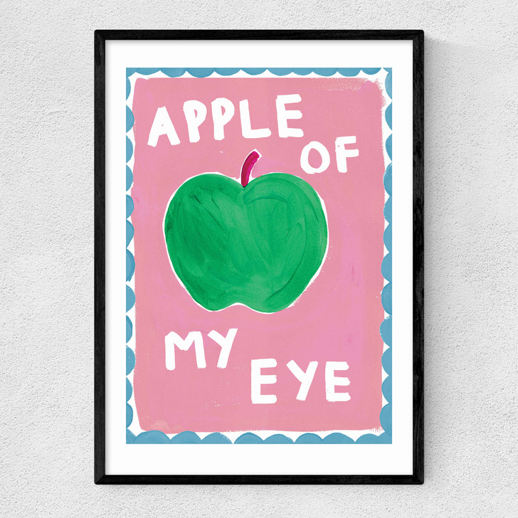Apple of My Eye Narrow Black Frame