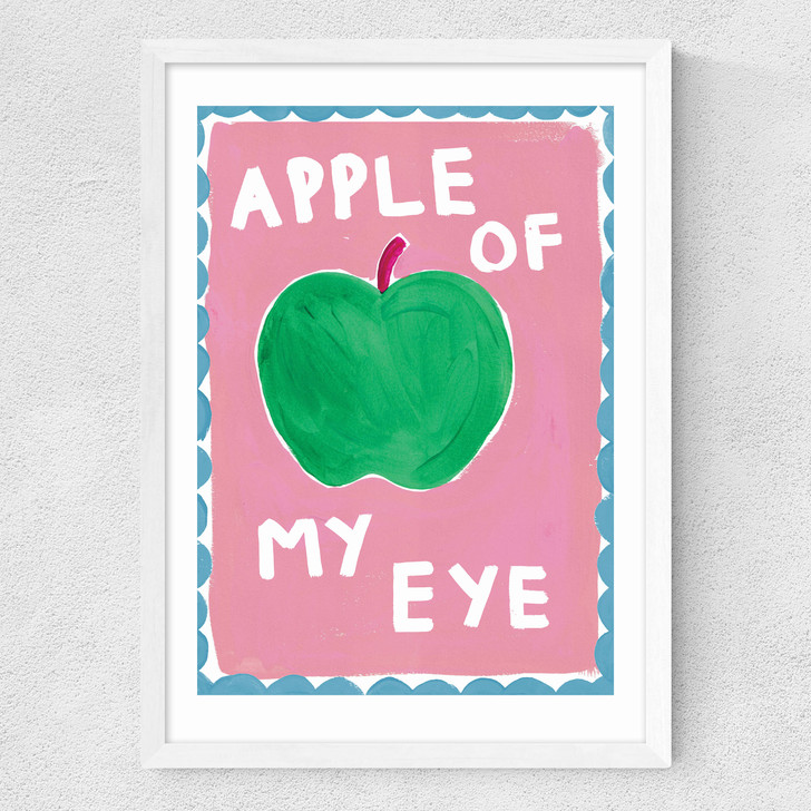 Apple of My Eye Medium White Frame