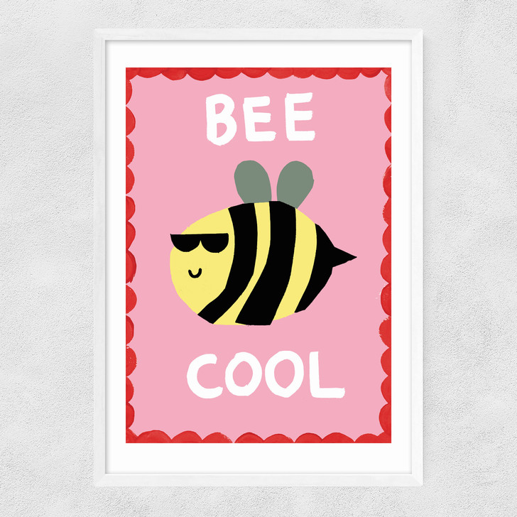 Bee Cool Narrow White Frame