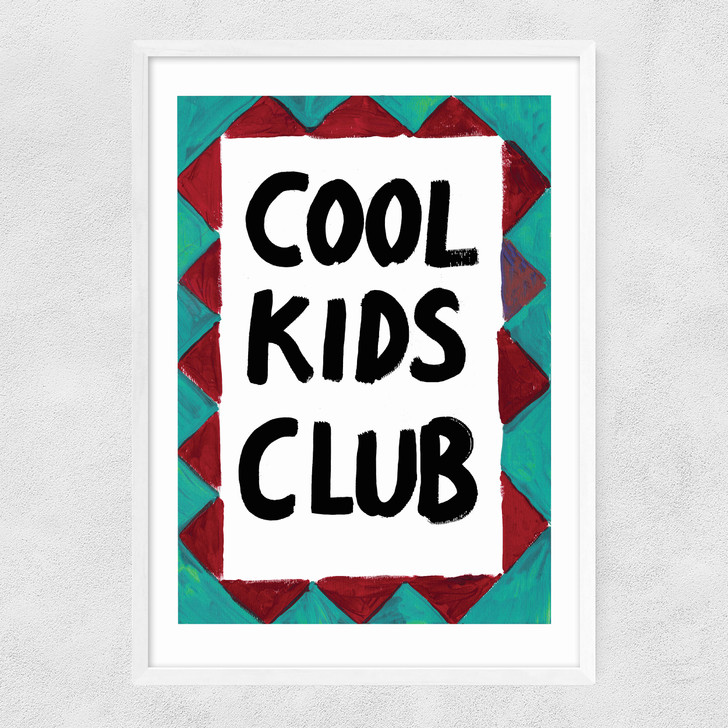 Cool Kids Narrow White Frame Cool Kids Narrow White Frame