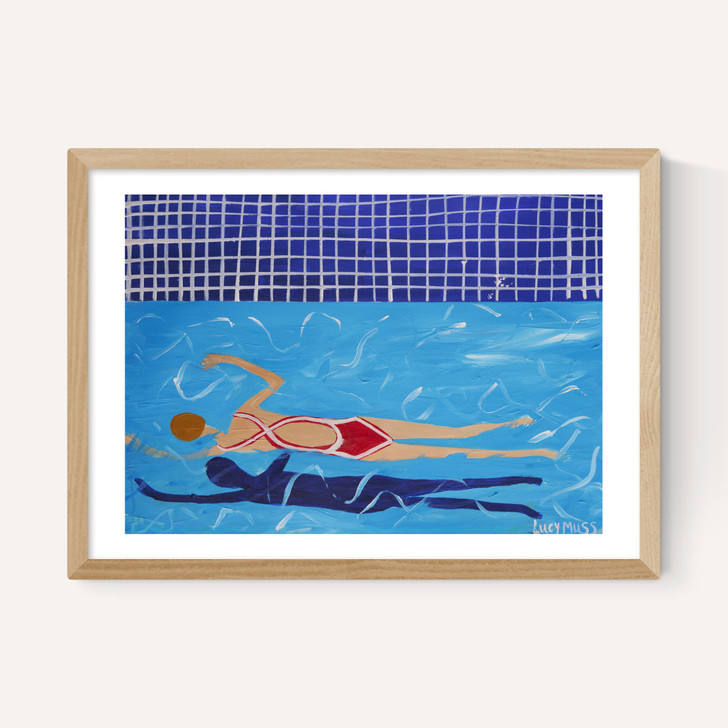 Red Swimmer