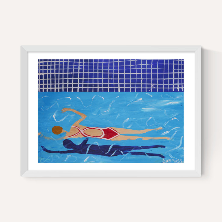 Red Swimmer