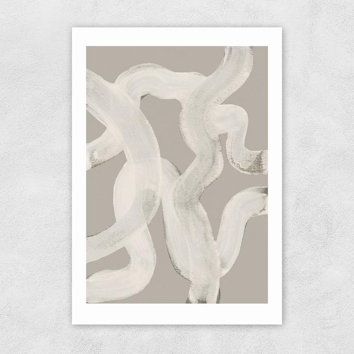 Abstract Brush Strokes 65Y Unframed