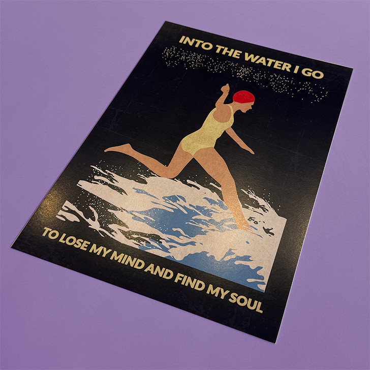 Night Swimmer Unframed Print