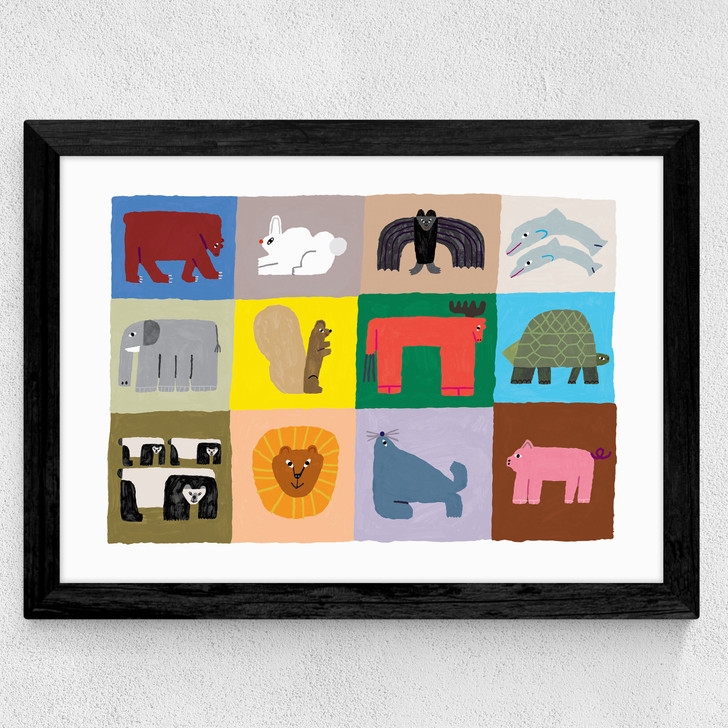 Circus Circus Wide Black Frame