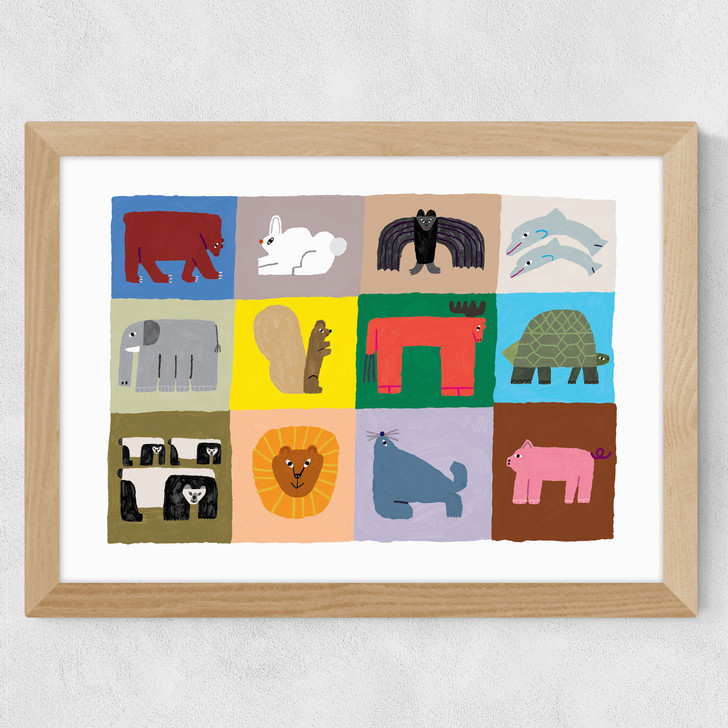 Circus Circus Wide Oak Frame
