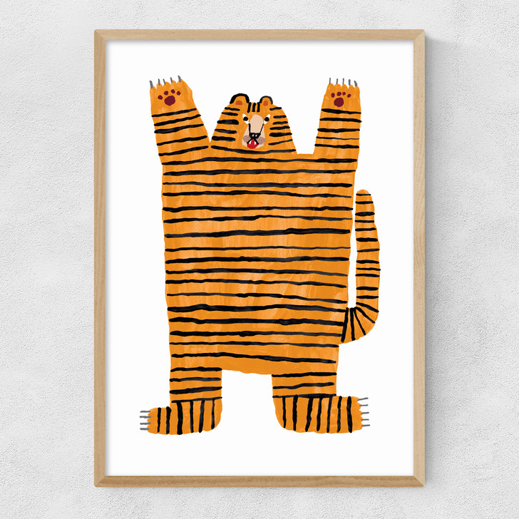 Roar! Narrow Oak Frame Roar! Narrow Oak Frame