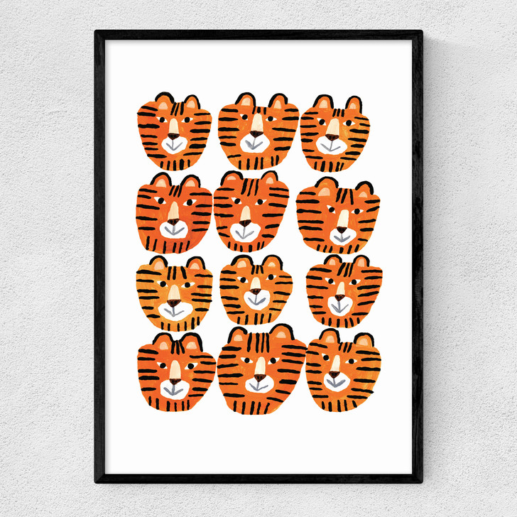 Tiger Tiger Narrow Black Frame